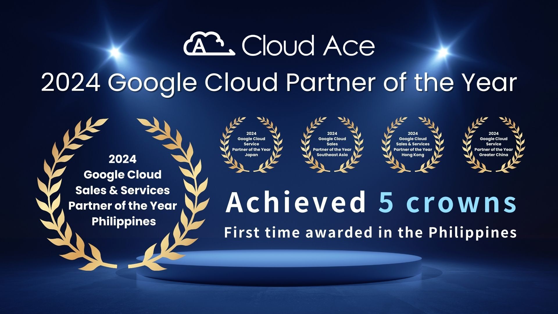 Cloud Ace Inc wins 2024 Google Cloud Partner of the Year award for Sales & Services: Philippines!